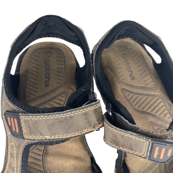 Hiking Sandals Gotcha Orson Mens Outdoor Brown Sport Open Toe Size 11 u - Picture 4 of 5